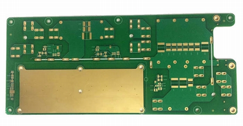 4-layer inlaid thick copper block power protection board